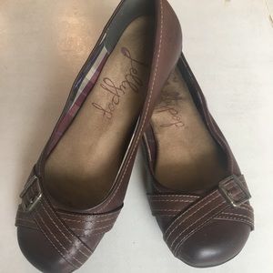 Jelly pop ballet slip-ons